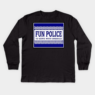 Fun Police Kids Long Sleeve T-Shirt